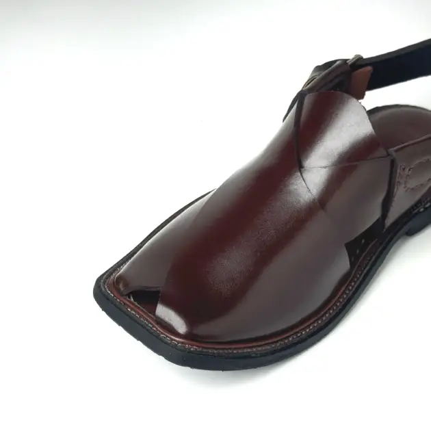 Round Shape Peshawari Brown